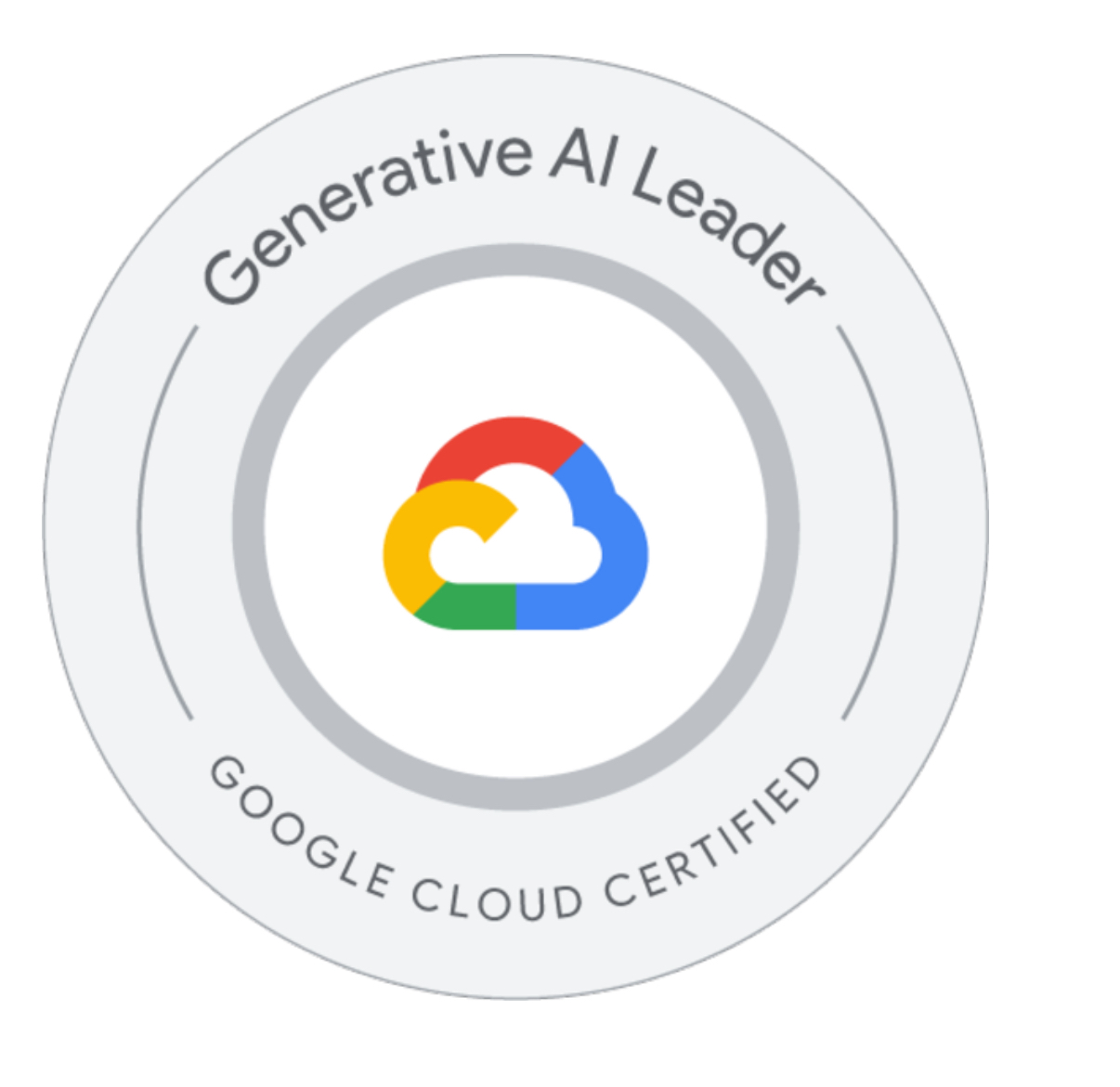 Google Cloud Generative AI Leader Certification Badge