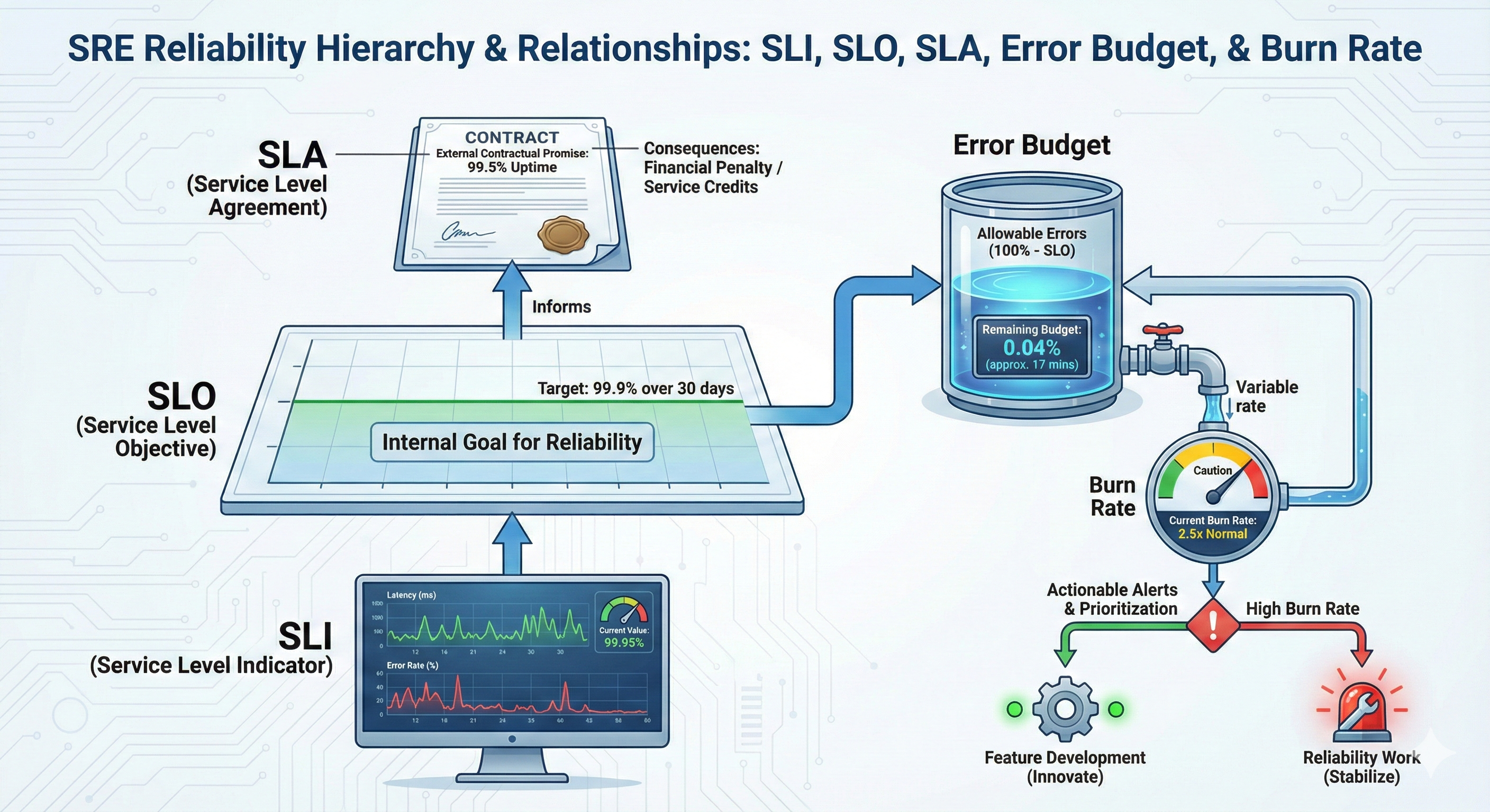 SRE Reliability Hierarchy
